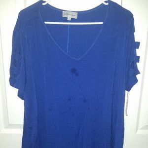 IMPERFECT Meera Lane cute cold shoulder top 3XL